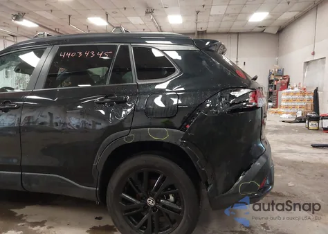 2025 Toyota Corolla Cross Hybrid Nightshade Edition из США, поврежденный, VIN 7MUFBABG1SV081830